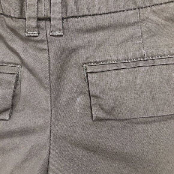 Vintage Y2K Womens Low Waist Womens 0 Brown Utility Cargo Shorts Granola Girl - Picture 4 of 6